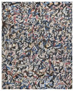 Mahjoub Ben Bella - Rose et gris