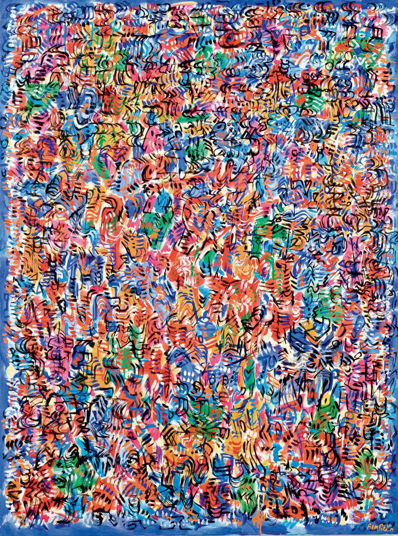 Mahjoud Ben Bella - Griffes multicolores