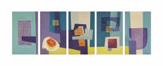 Mahmoud Hammad - Lika\'a Bnafasaji Asrak bi Khamsat Awkat (Rythme bleu - mauve en 5 temps)