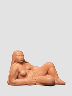 Mahmoud Moussa - Reclining Nude