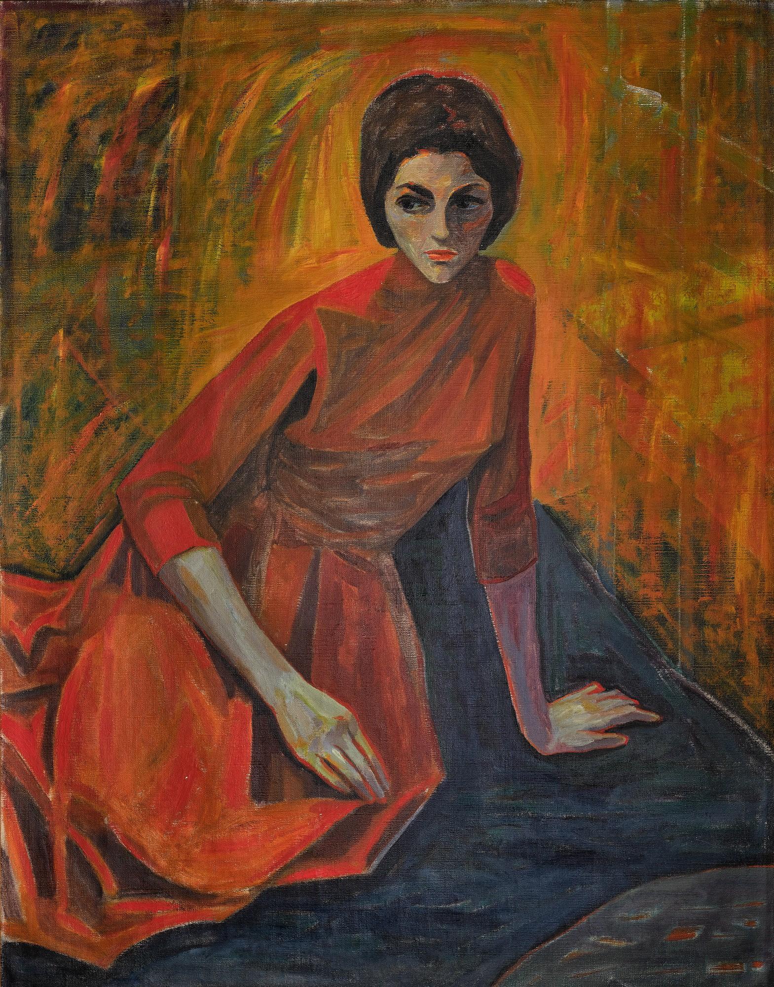 Mahmoud Sabri - Portrait Of Basima Al Bahrani