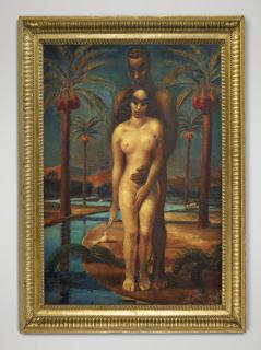 Mahmoud Said - Egyptianadam And Eve 