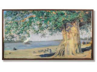 Mahmoud Said - Paysage a Louxor