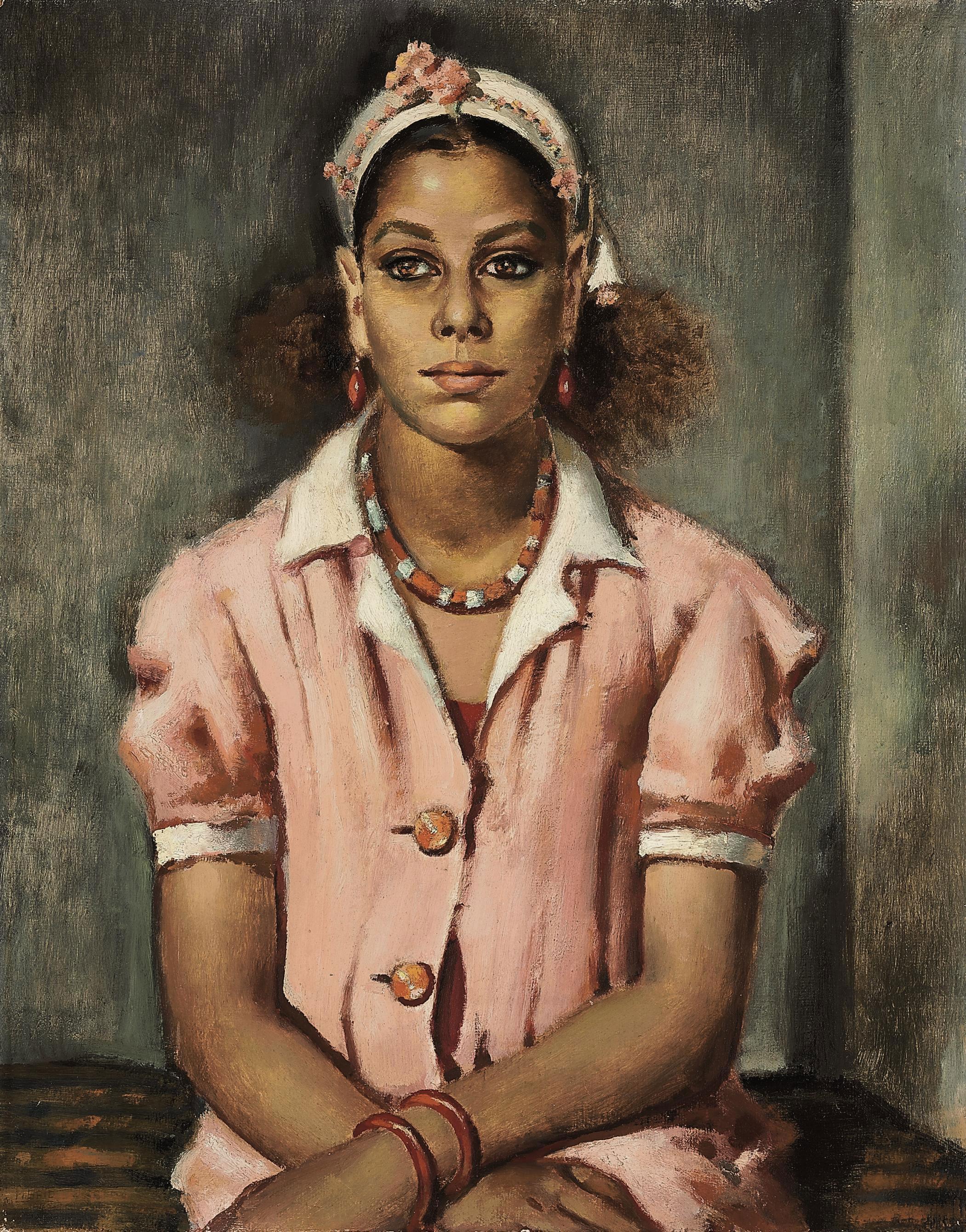 Mahmoud Said - The Girl in the Pink Dress