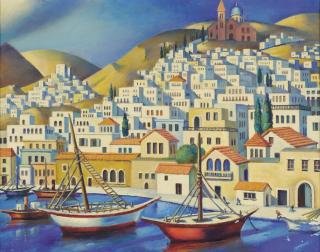Mahmoud Said - View of Sirros