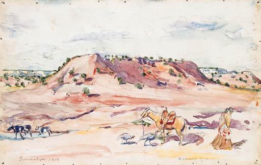 Mahonri Young - Ganado