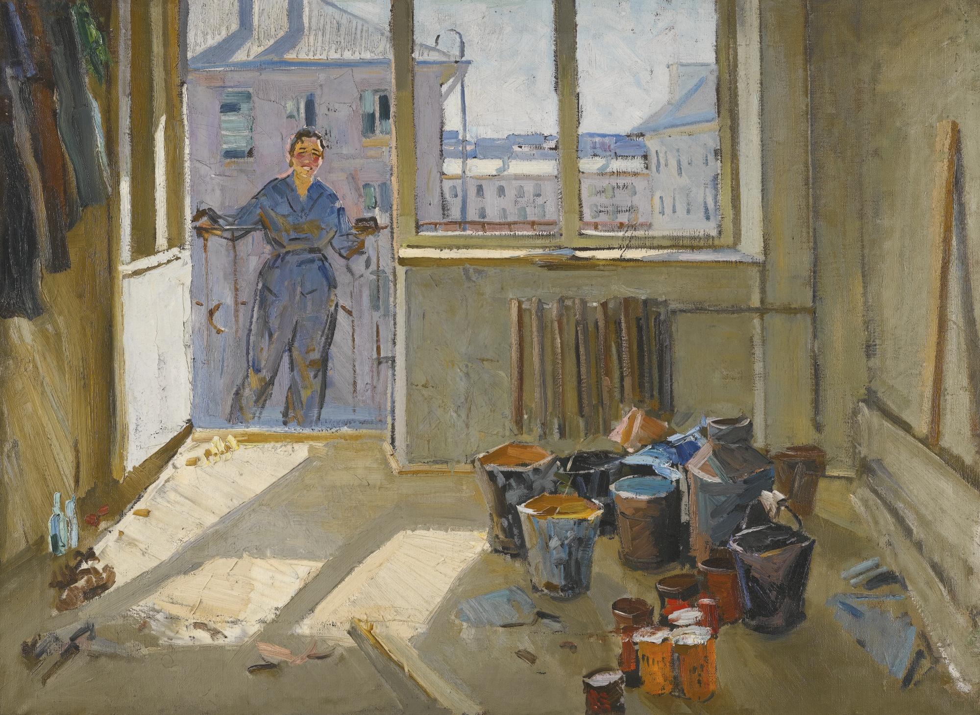 Mai Dantsig - Girl On A Balcony 