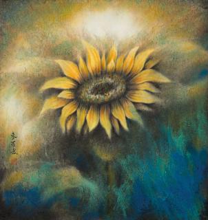 Mai Luowu - Splashed-Colour Sunflower