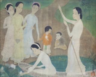 Mai Trung Thu - Cueillette De Nénuphars (Picking Lilies)