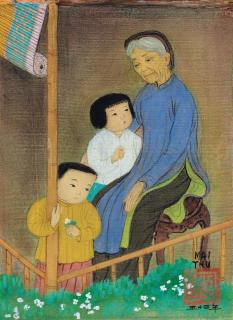 Mai Trung Thu - GRAND-MÈRE ET PETITS ENFANTS