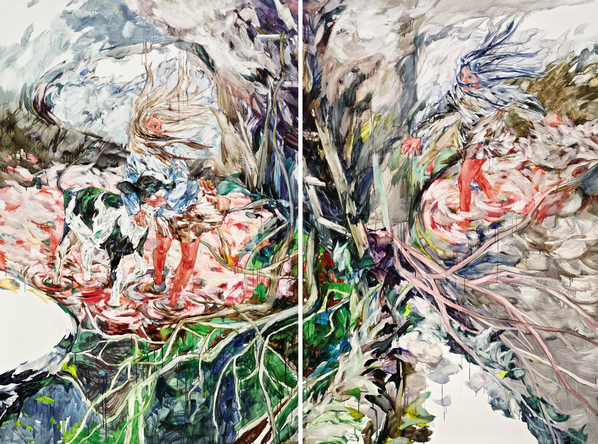 Maiko Kasai - Don\'T Take My Calf!  (Diptych)