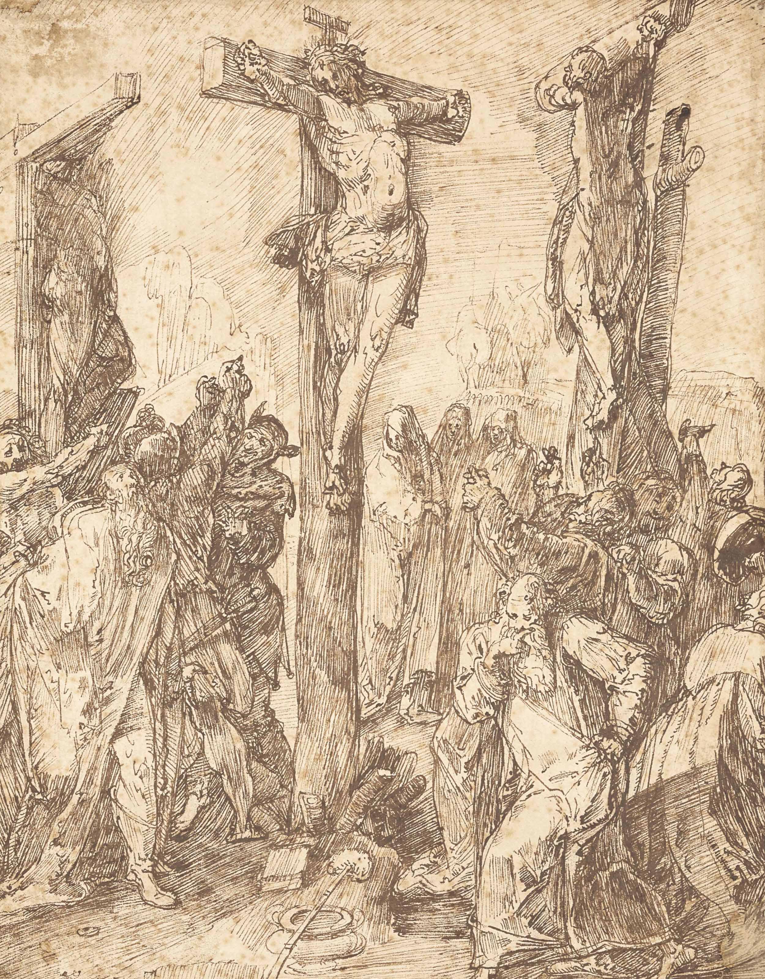 Maître Des Albums Egmont - La Crucifixion