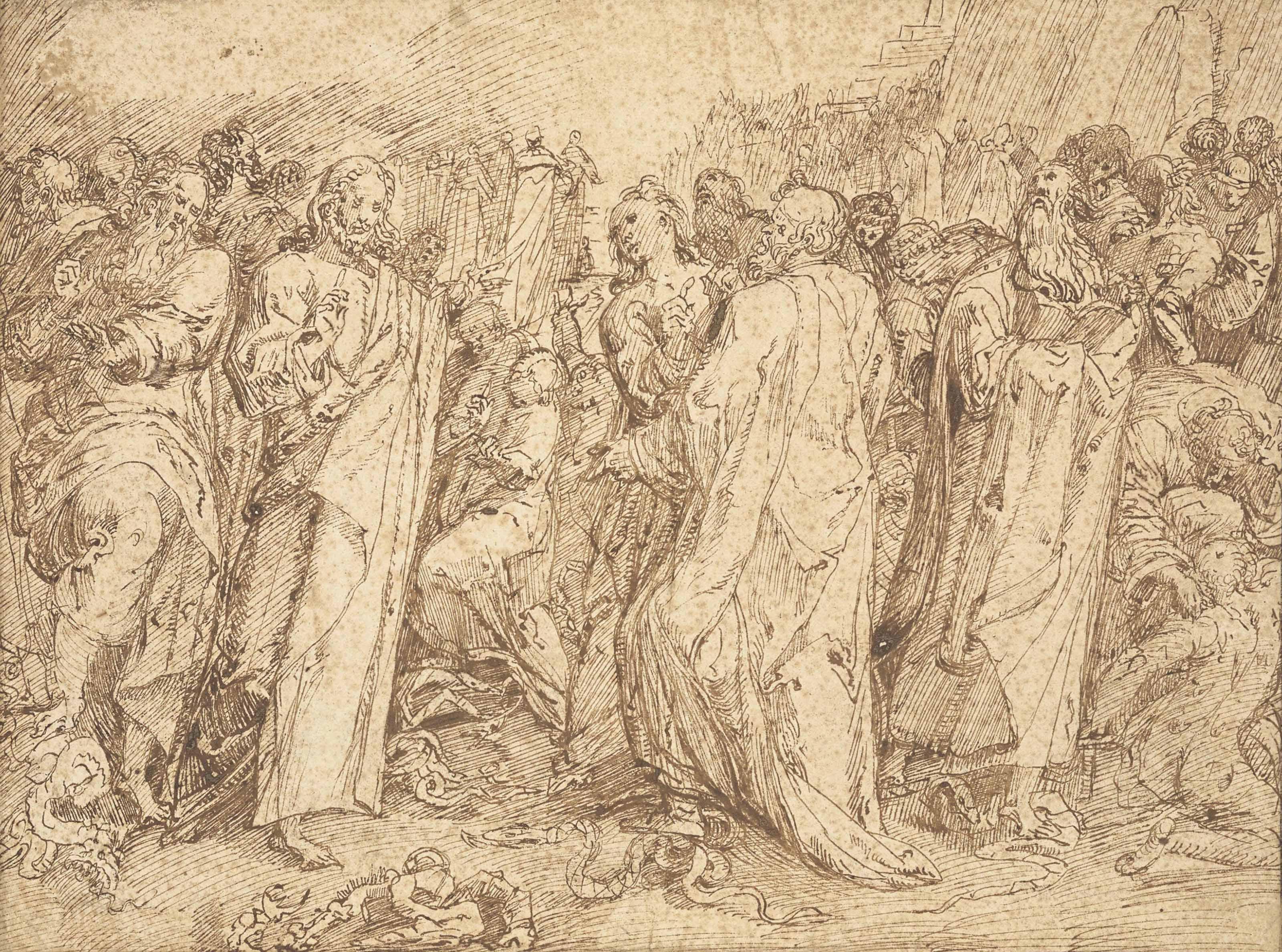 Maître Des Albums Egmont - Le Christ Parmi Ses Disciples