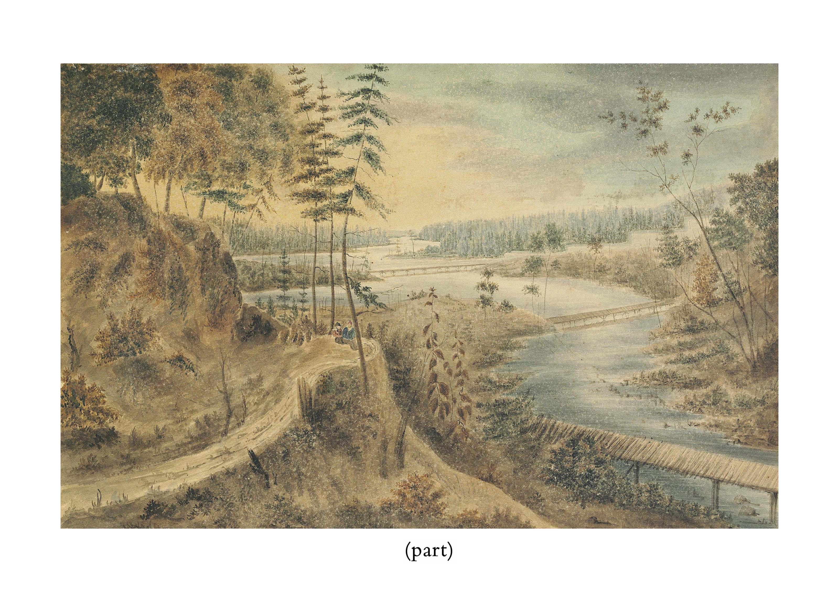 Major Charles Frederick Gibson - The Gatineau River near Bytown