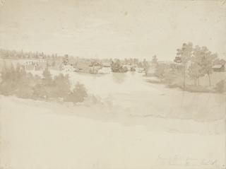 Major Charles Frederick Gibson - Views of Merrick’s Mills and Long Island on the Rideau River
