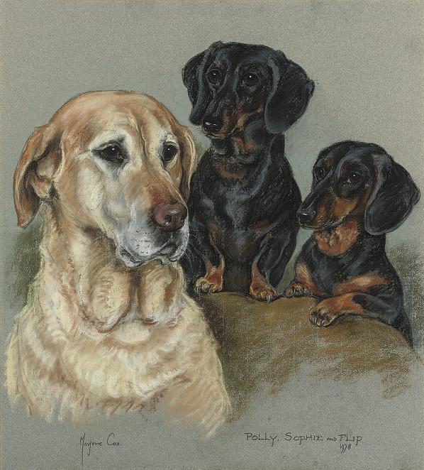 Majorie Cox - Polly, Sophie and Flip