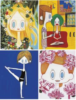 Maki Hosokawa - Spring Zoom; Someone Stood by Me; One Mole & Eyelash and Pink