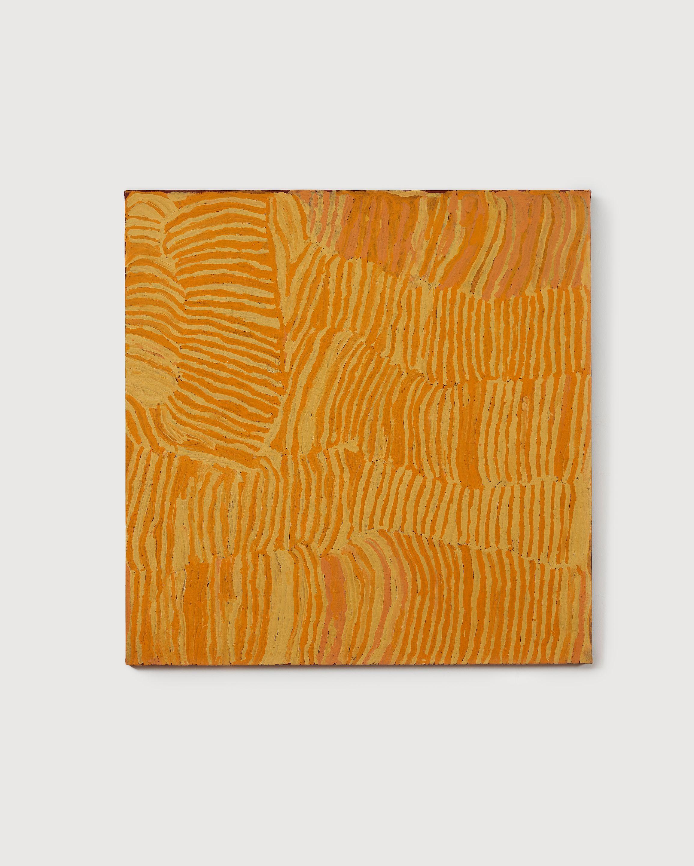 Makinti Napanangka - Untitled (Designs associated with the rockhole site of Lupulnga), 2002