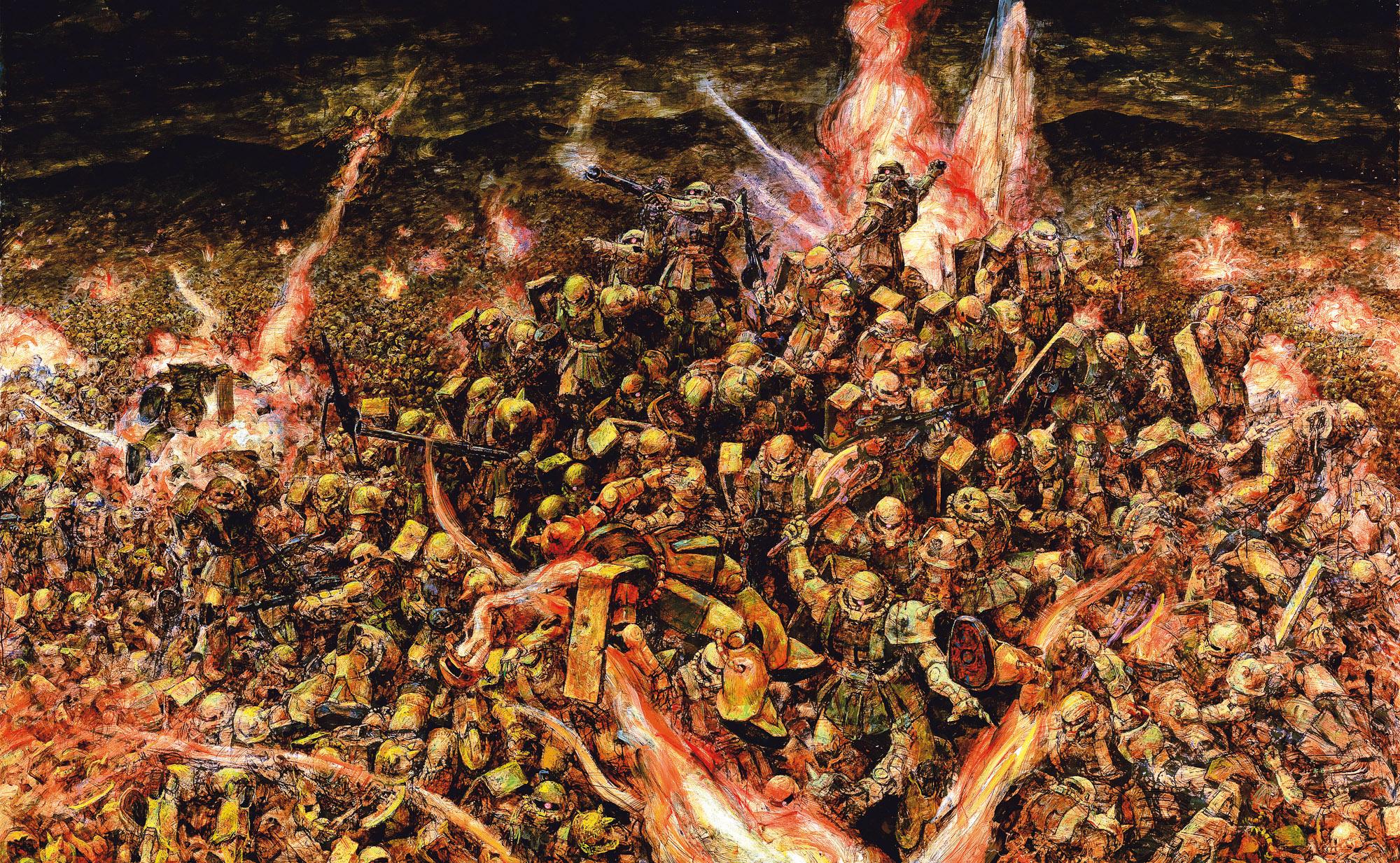 Makoto Aida - ZAKU- (War Picture Returns- Side B)