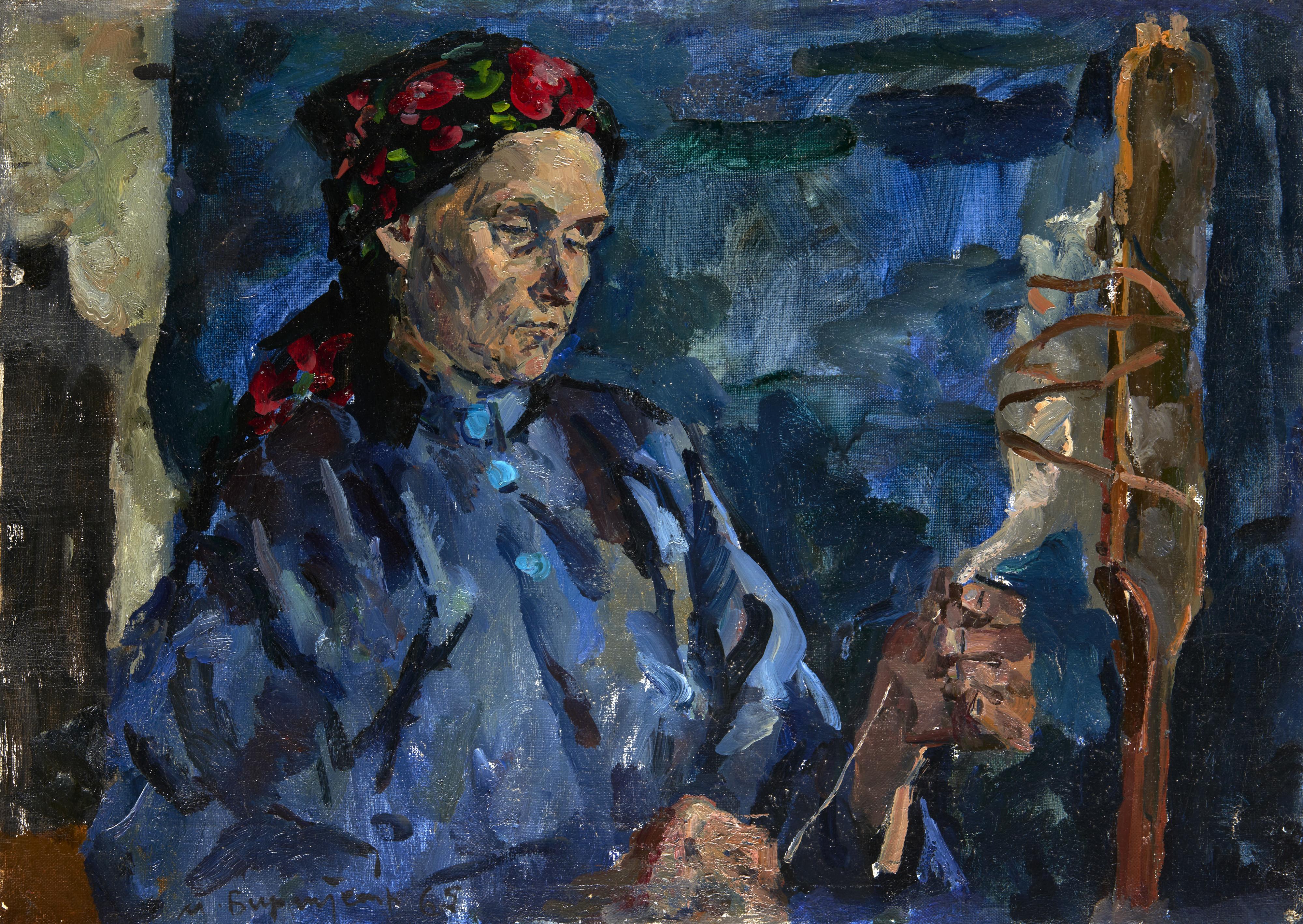 Maks Avadevic Birshtein - Contadina russa