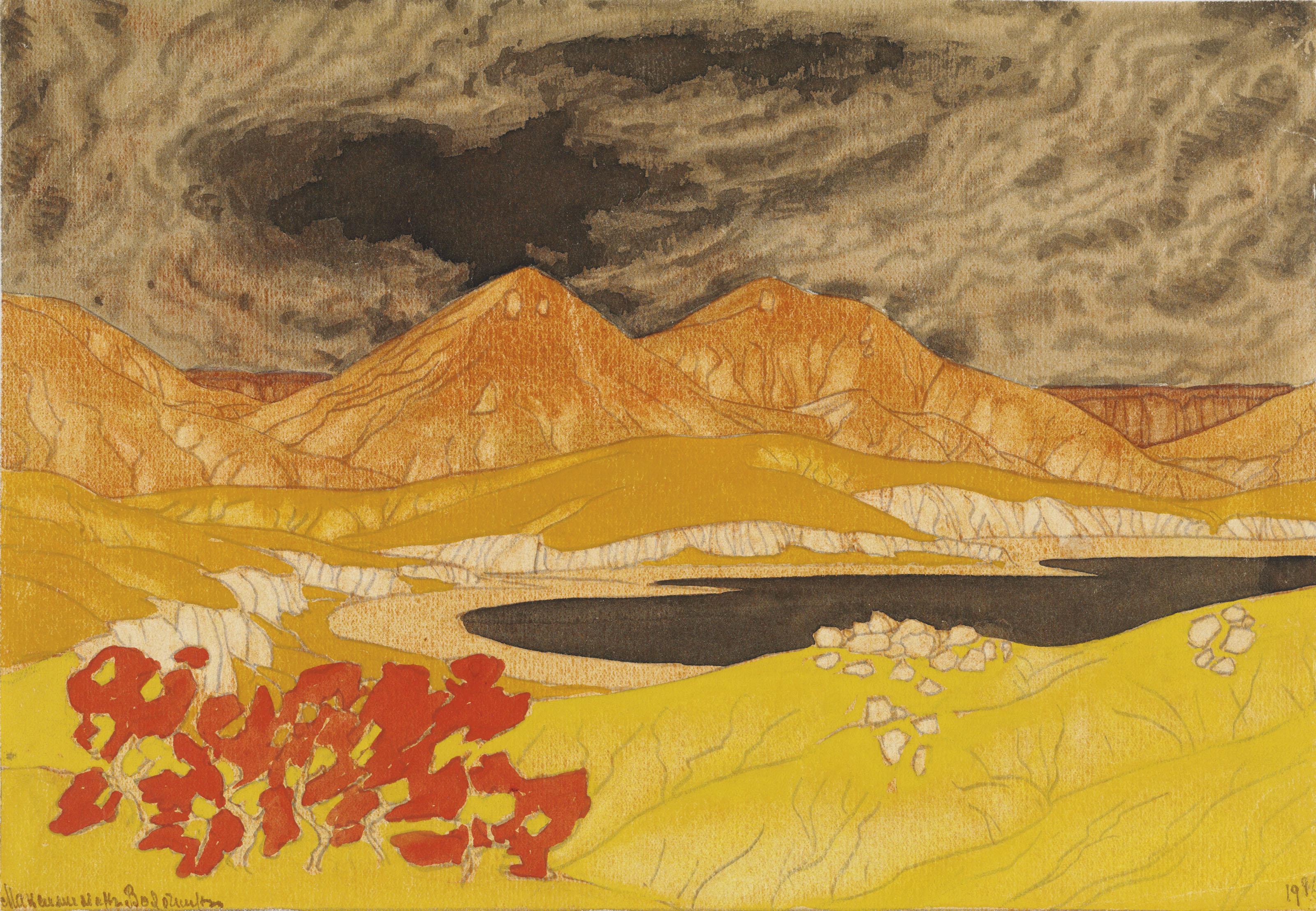 Maksimilian Voloshin - Three Crimean landscapes