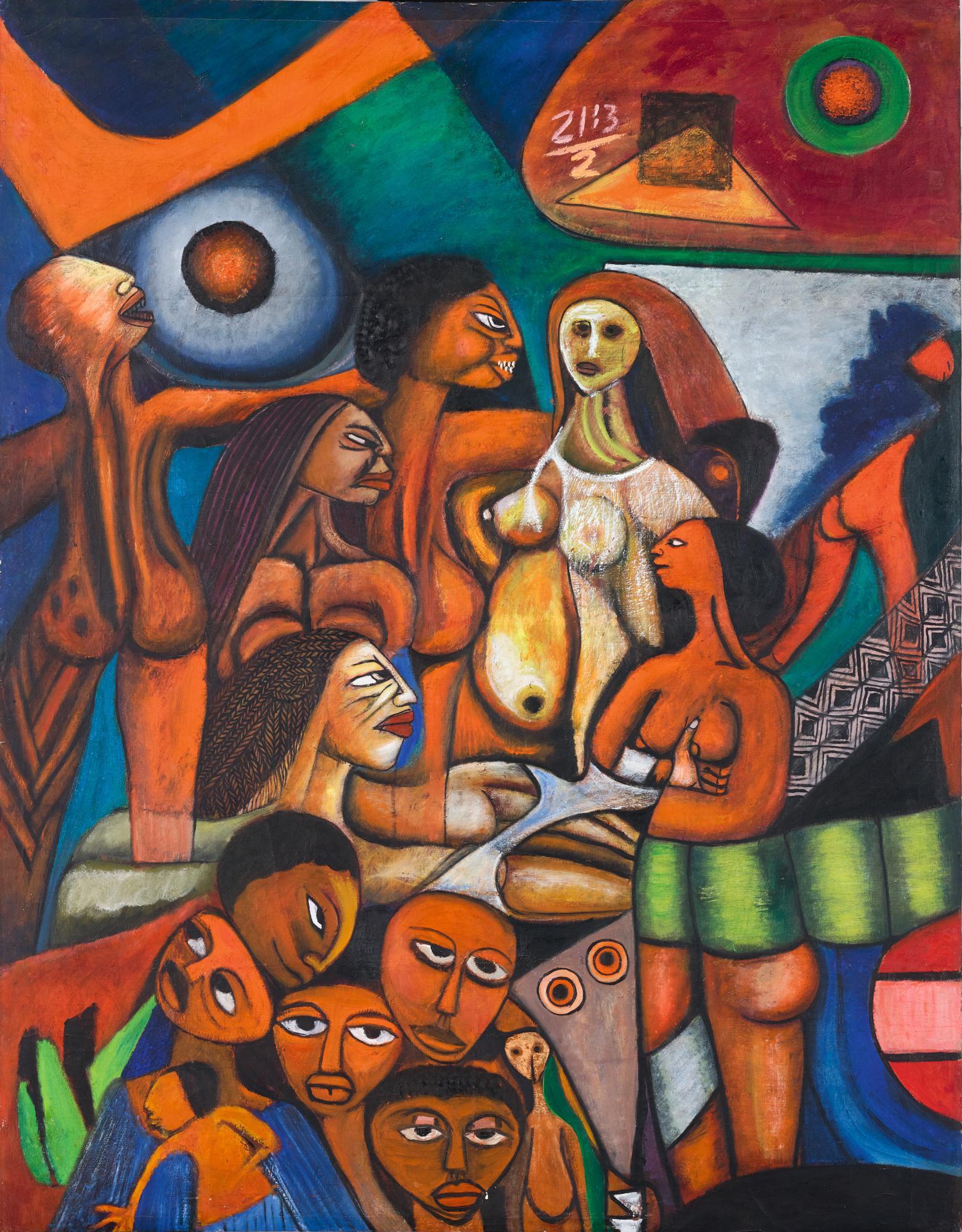 Malangatana Ngwenya - Untitled (Selection For Sevilla)
