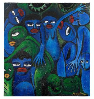 Malangatana Valente Ngwenya - Sem Título (Untitled)