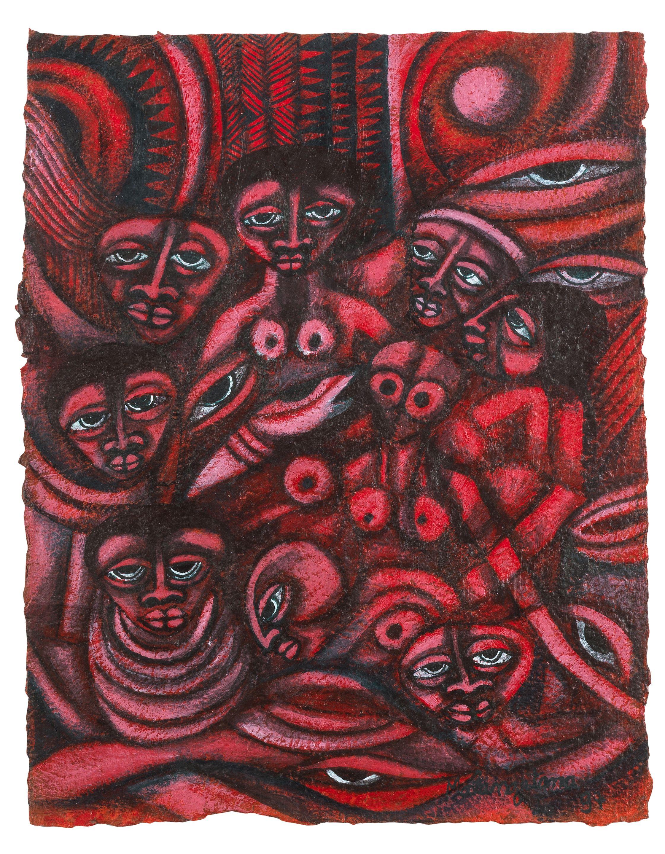 Malangatana Valente Ngwenya - Untitled