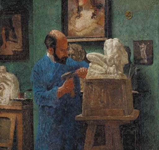 Malcolm Drummond - Interior; A Sculptor\'S Studio