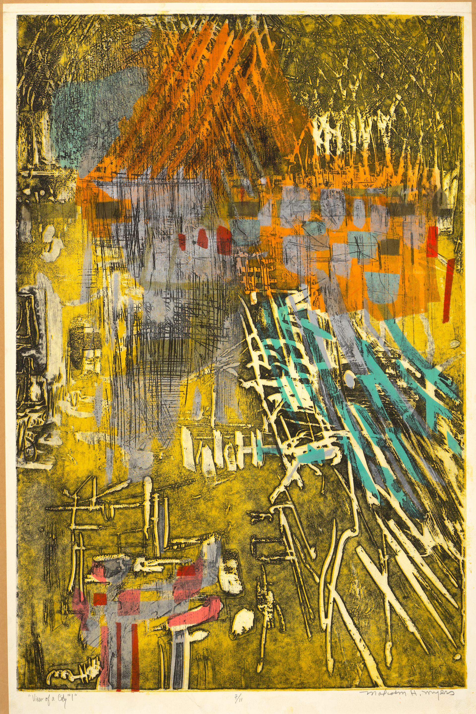 Malcolm H. Myers - View of a City 1 (New York)