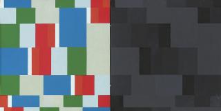 Malcolm Hughes - Double Unit (No. 3a & 3b)