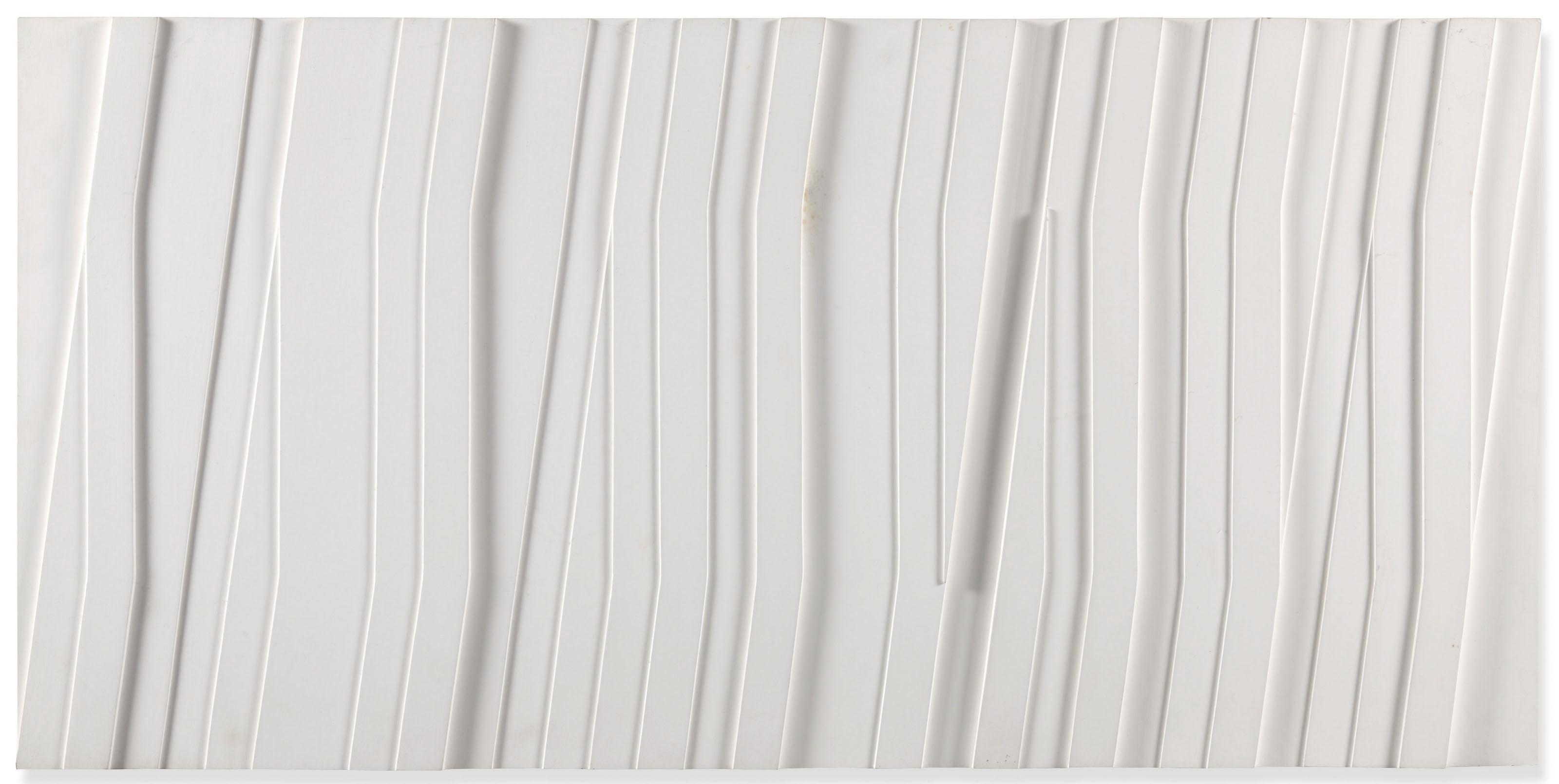 Malcolm Hughes - White Relief Nº 1