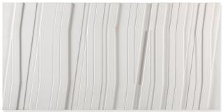 Malcolm Hughes - White Relief Nº 1