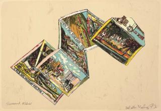 Malcolm Morley - Arles/Miami Series: 5 plates