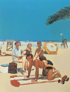 Malcolm Morley - Beach Scene