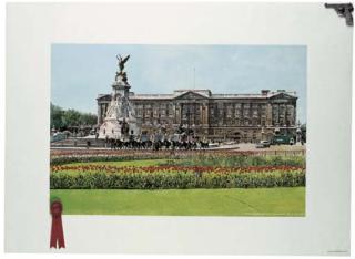 Malcolm Morley - Buckingham Palace with First Prize