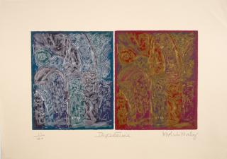 Malcolm Morley - Byzantine (diptych)