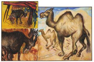 Malcolm Morley - Camels And Goats