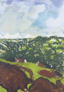 Malcolm Morley - Devonshire Bullocks (Tyler 376)