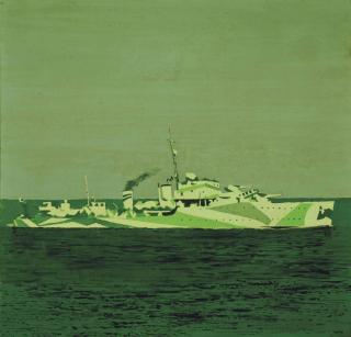 Malcolm Morley - H.M.S. The Escort (Destroyer)