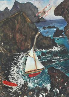 Malcolm Morley - Lifeboat I