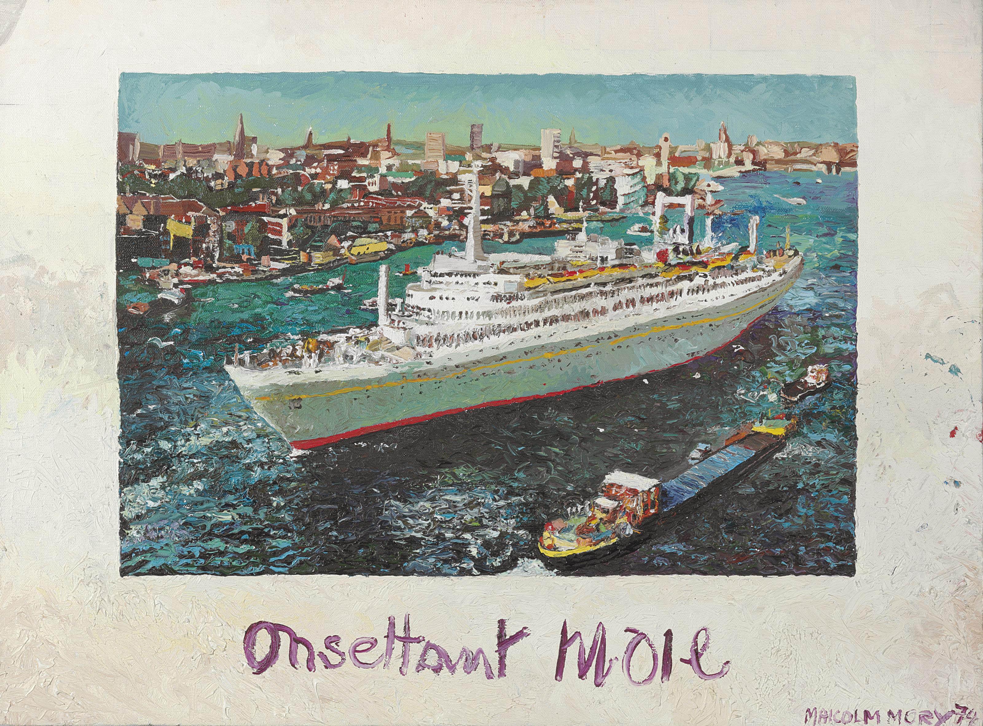 Malcolm Morley - Onsettant Moie