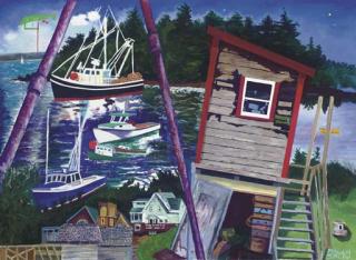 Malcolm Morley - Port Clyde