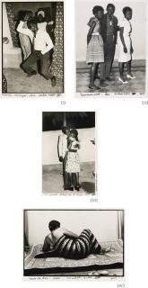 Malick Sidibé - Malian Danseur Meringué, 1964 (I); Tropicana Club, 1964 (Ii); Nous Deux Dans Le Coin, 1966 (Iii); Vu De Dos, 2002 (Iv)