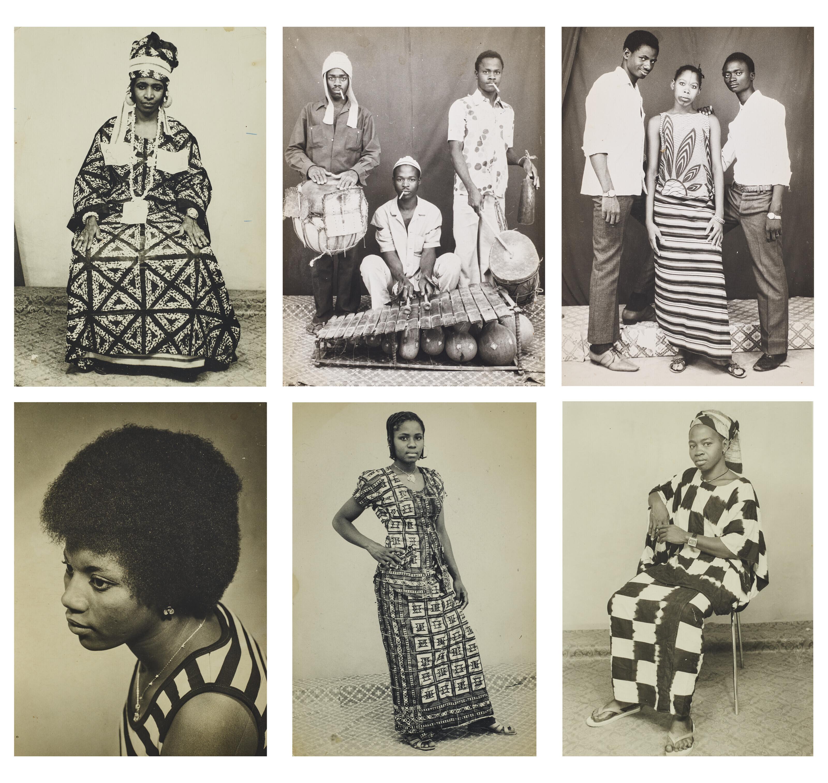 Malick Sidibé - Studio Portraits, c. late 1960s-early 1971-1982