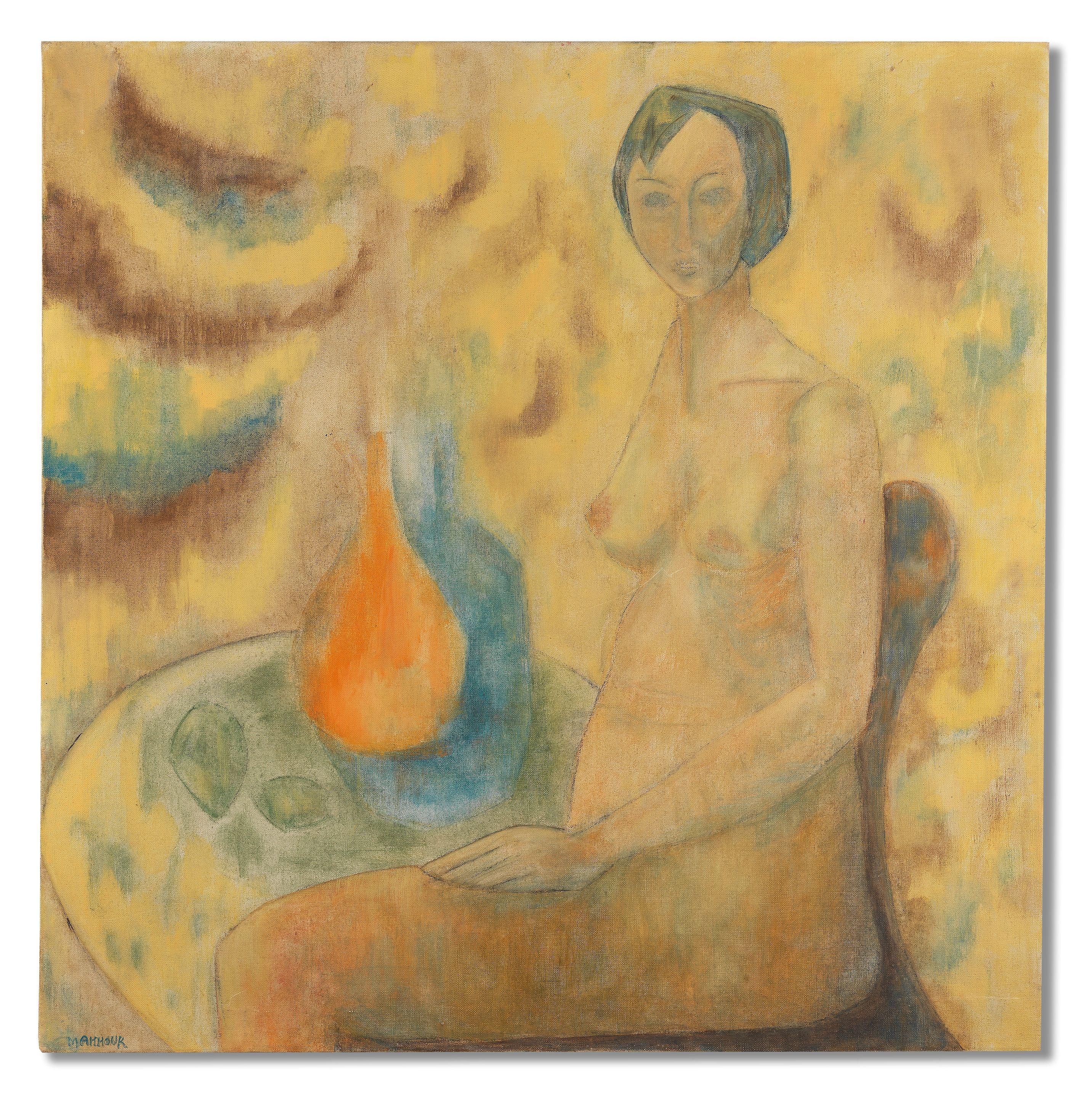 Maliheh Afnan - Pregnant Lady