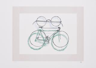 Man Ray - Bicicletta con occhiali.