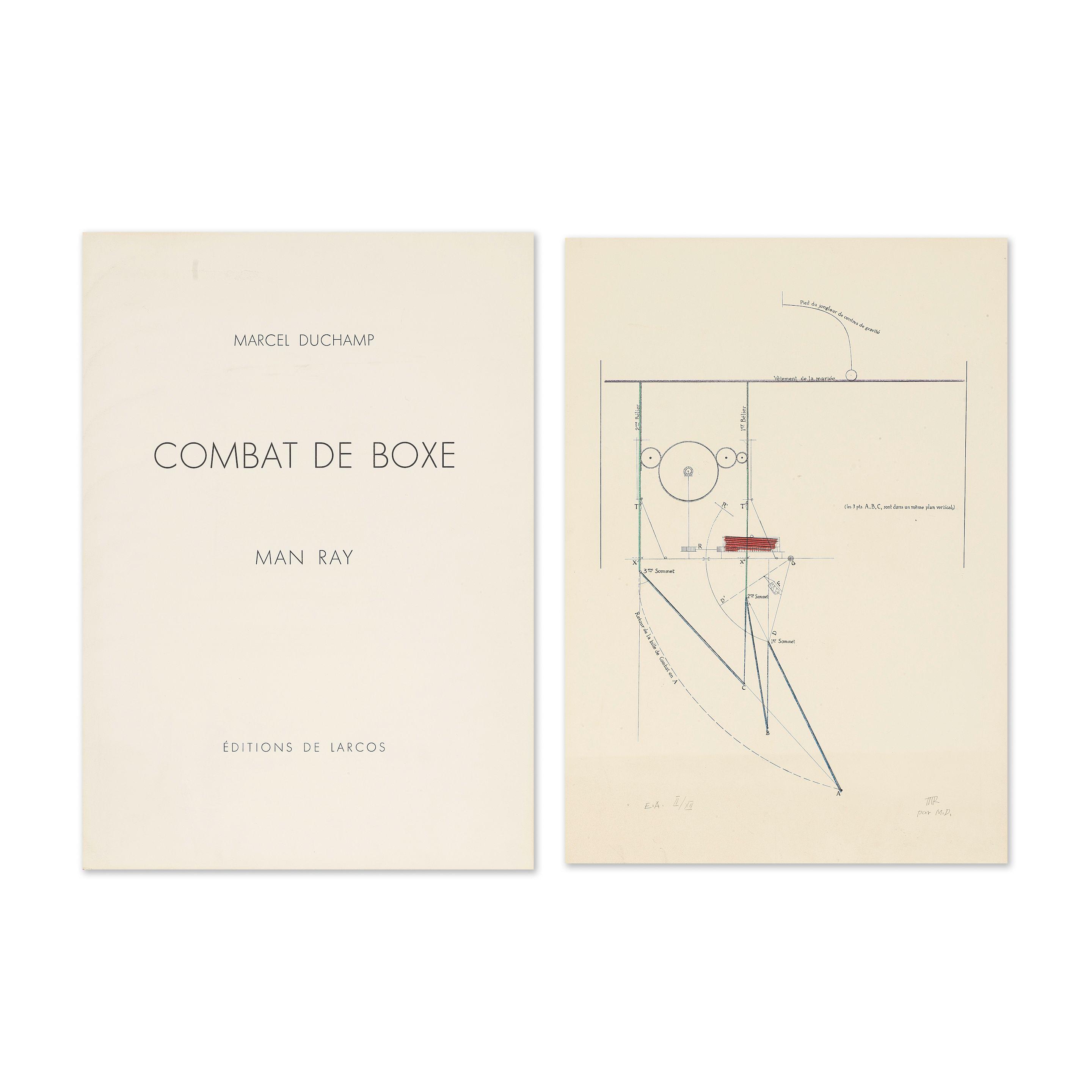 Man Ray - Combat de boxe, 1970