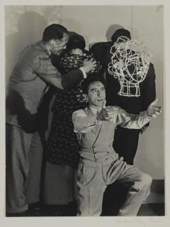 Man Ray - Jean Cocteau On The Set Of The Film Le Sang D\'Un Poète