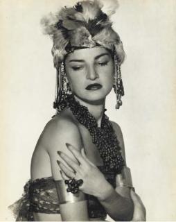 Man Ray - Juliet In Exotic Costume, Circa 1946